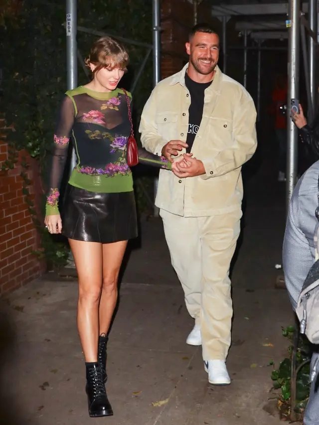 Taylor Swift and Travis Kelce