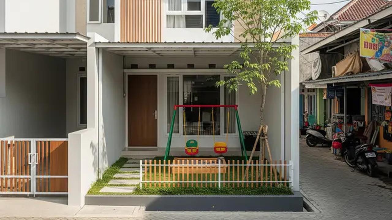 9 Desain Rumah Minimalis Ramah Anak di Gang Sempit, Ciptakan Hunian Aman di 2025