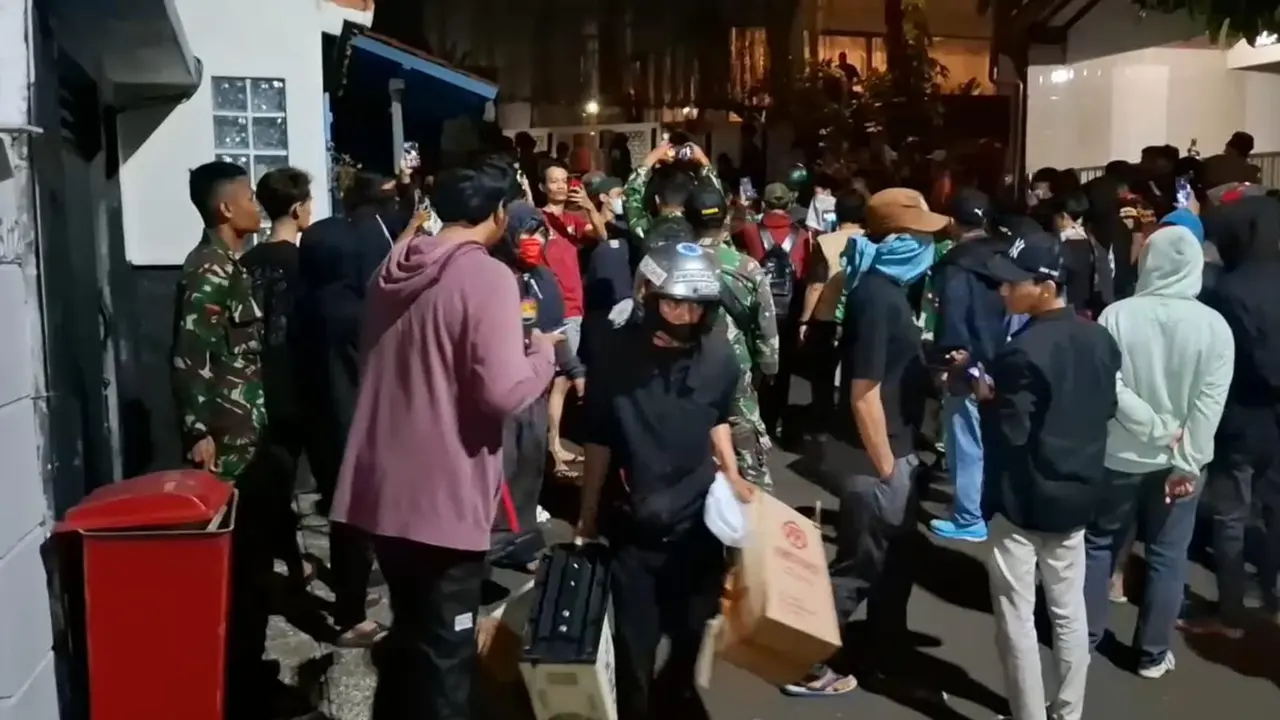 Pelaku Penjarahan Rumah Sri Mulyani