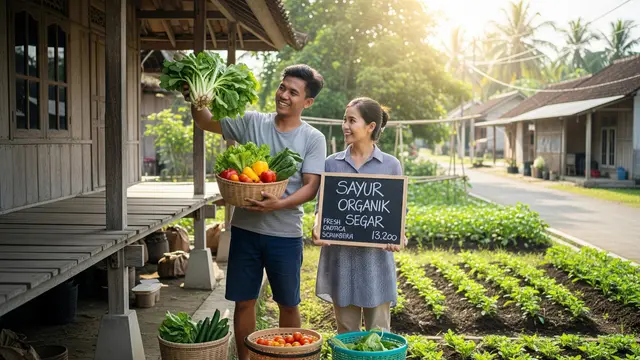 Panduan Usaha Sayur Organik Skala Rumah Tangga Panen Cepat 30 Hari untuk Keluarga Muda
