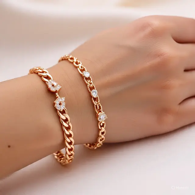 Model Gelang Emas Rantai 3 Gram