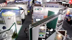 Suasana pameran Jakarta International Logistics Summit and Expo (JILSE) 2016 yang digelar Direktorat Jenderal Bea dan Cukai Kemenkeu di Jakarta, Jumat (21/10). (Liputan6.com/Johan Tallo)