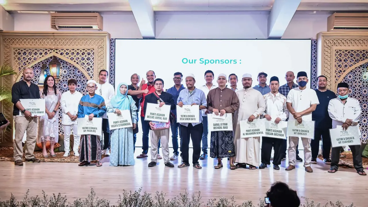 Komunitas Golf Berbagi Berkah Ramadhan kepada Anak Yatim dan Kaum Dhuafa