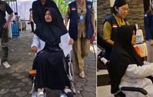 Viral Kisah Wanita di Sumsel Jalani Tes CPNS 2024 Usai Melahirkan, Datang dengan Kursi Roda