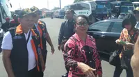 Menteri Pemberdayaan Perempuan dan Perlindungan Anak (PPPA) Yohanna Yambise pantau mudik Lebaran di Terminal Pulogadung
