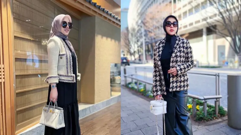 Inspirasi fesyen Syahrini yang Chic dan Glamor