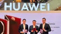 Peluncuran Huawei Mate XT Ultimate Design. Liputan6.com/Reanthonio Oktovier Sinanu