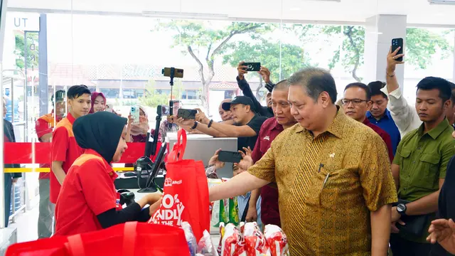 Menteri Koordinator Bidang Perekonomian Airlangga Hartarto.