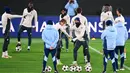 Kali ini, Real Madrid melawan Atalanta, yang dalam lima pertandingan awal fase grup Liga Champions 2024/2025 belum terkalahkan. Saat ini La Dea menempati peringkat lima klasemen dengan 11 poin. (Piero CRUCIATTI/AFP)