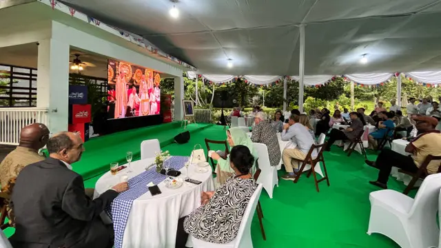 Kedutaan Besar Inggris untuk Indonesia merayakan proses penobatan Raja Charles III dan Ratu Camilla pada Sabtu, 6 Mei 2023. (British Embassy Jakarta)