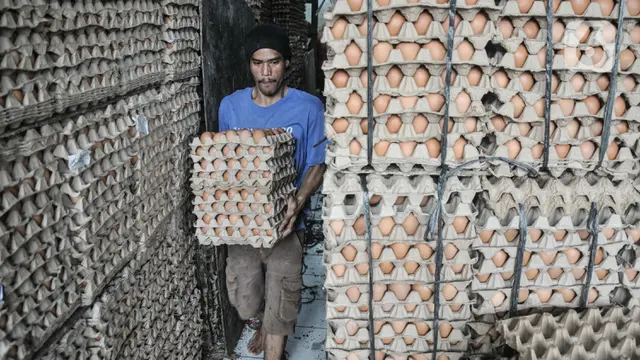 Jelang Ramadan Harga Telur Ayam Merangkak Naik