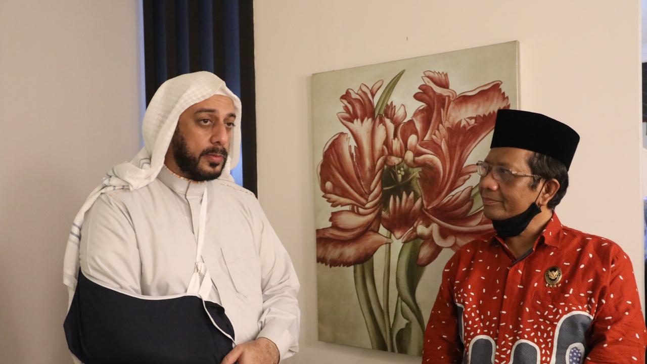 Syekh Ali Jaber Bersama Mahfud MD