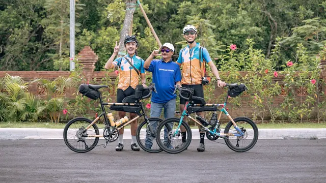 Perjalanan Sepeda Bambu dari Aceh hingga Sumba Demi Wujudkan Nol Emisi Karbon