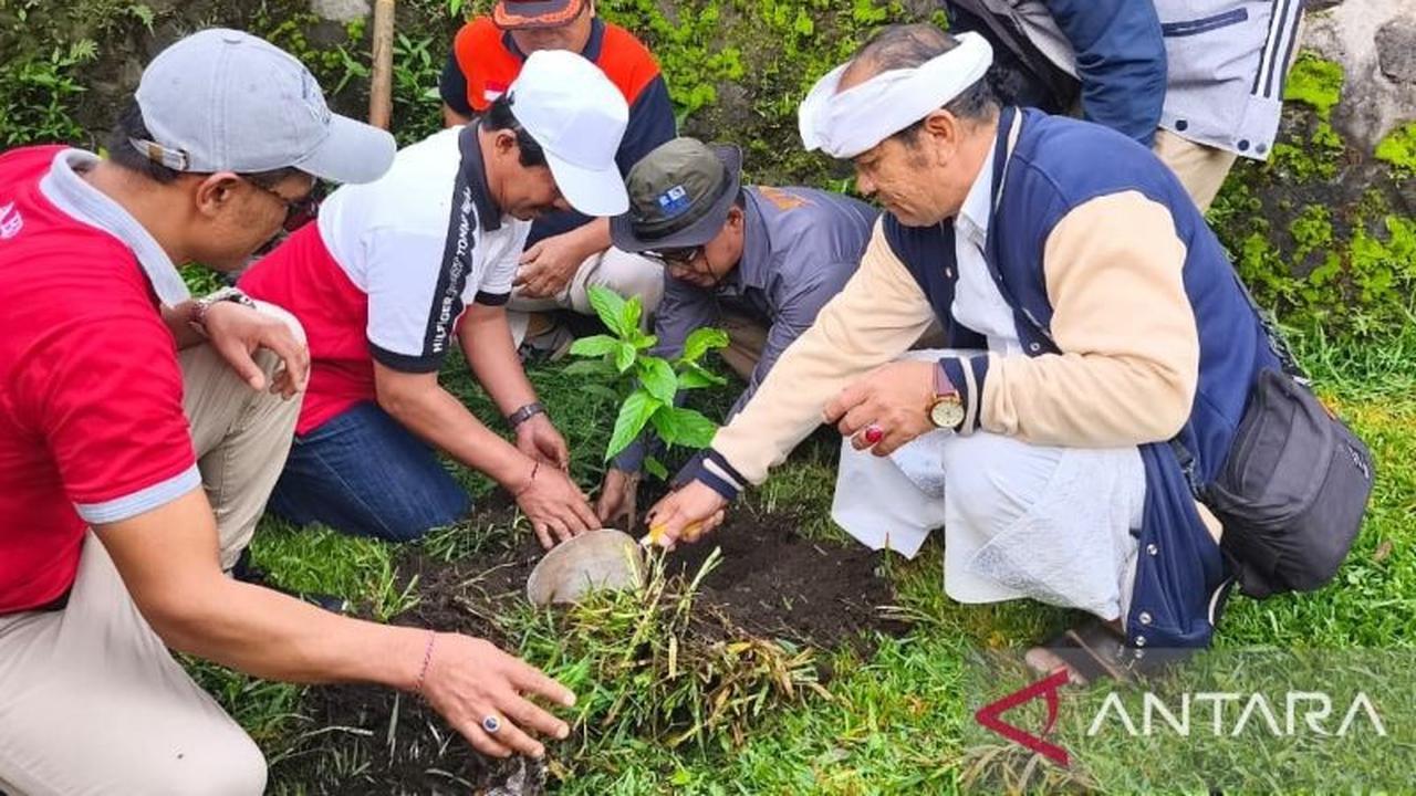Pemkab Bangli Gencarkan Penanaman Pohon untuk Mitigasi Bencana, Lindungi Warga dari Longsor