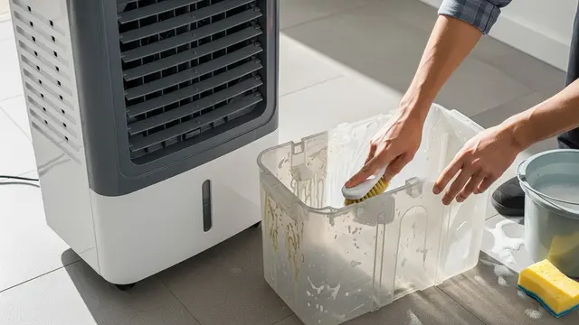 Membersihkan Air Cooler di Rumah