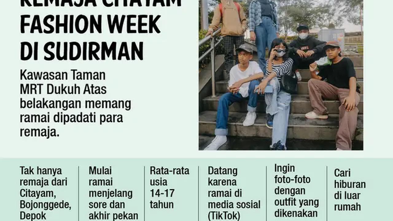 Infografis Journal Fakta Fenomena Remaja Citayam Fashion Week di Sudirman. (Liputan6.com/Trie Yasni)