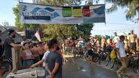 Demi menarik lebih banyak kunjungan wisata, para pelaku pariwisata Gili Trawangan, Lombok Utara, NTB, menggelar secara rutin Festival Gili. (Liputan6.com/ Istimewa)