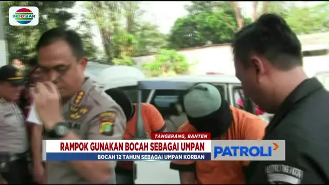 Polisi Bekuk Komplotan Perampok Libatkan Anak 12 Tahun di Tangerang
