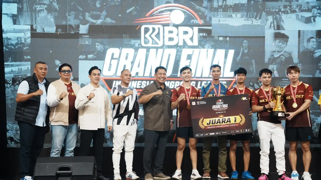 Arwana Jaya dan Onic Sport Berjaya Indonesian Pingpong League S2