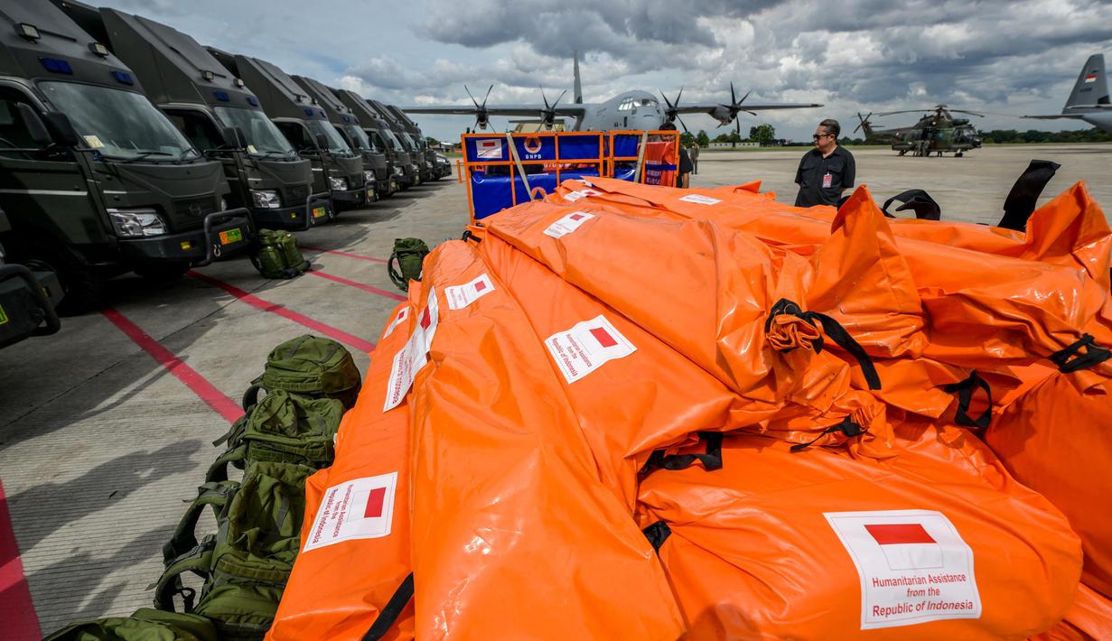 Sebelumnya, gempa berkekuatan 7,7 magnitudo terjadi pada Jumat (28/3/20250 siang waktu setempat di dekat Mandalay, Myanmar. Getaran kekuatan gempa terasa hingga ke negara-negara tetangga, terutama Thailand. (BAY ISMOYO/AFP)