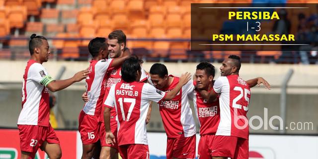 PSM Raih Kemenangan Perdana usai Tekuk Persiba 3-1