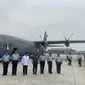 Indonesia kembali kedatangan Pesawat C-130J Super Hercules dari Amerika Serikat. Pesawat tersebut diberi nomor buntut atau tail number A-1340 (Istimewa)
