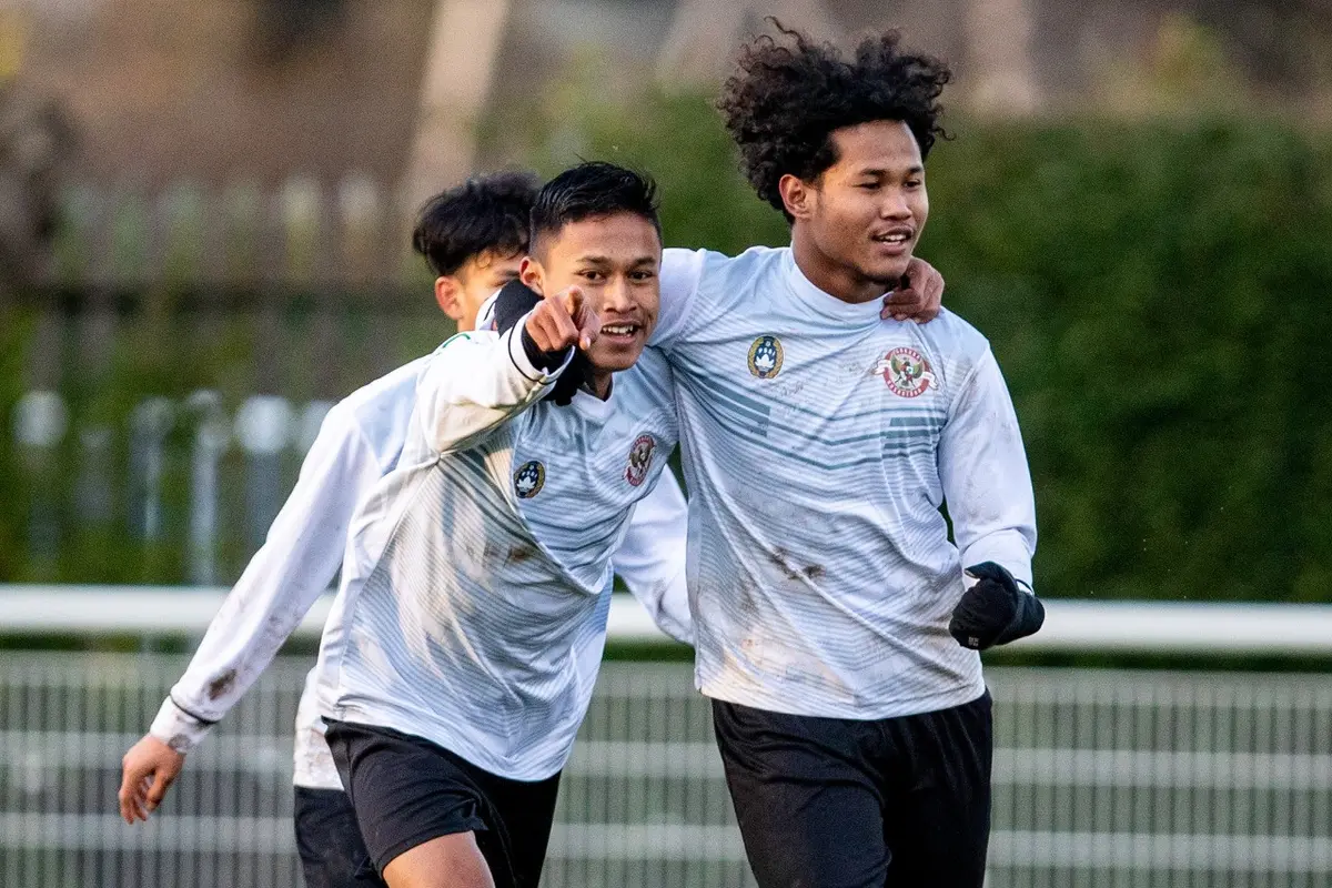 Bagus Kahfi saat membela Garuda Select.