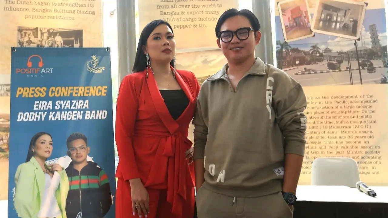 Dodhy Kangen Band rilis lagu bareng penyanyi asal Malaysia, Eira Syazira