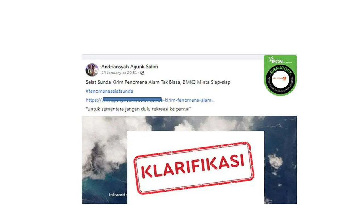 Cek Fakta BMKG prediksi gempa di Selat Sunda