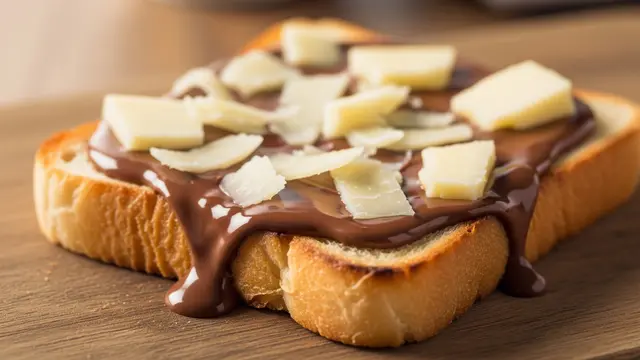 Roti Bakar Cokelat Keju