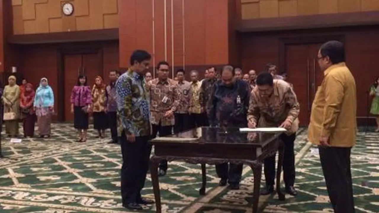 Jelang Cuti Bersama, Menkeu Lantik Pejabat Eselon II
