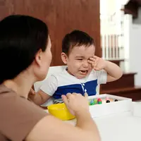 Ilustrasi anak menangis. (Copyright Pexels/Jep Gambardella)