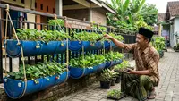 7 Ide Kebun Vertikal Hemat Pakai Drum Plastik Bekas, Panduan Lengkap Praktis