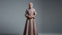 9 Model Gamis Silk Jatuh Bordir, Pesona yang Elegan dan Timeless