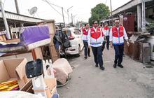 Bos Pertamina Patra Niaga Tinjau Pekerja dan Keluarga Terdampak Banjir di Medan