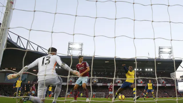 Arsenal versus West Ham