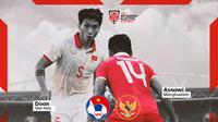 Piala AFF - Vietnam Vs Timnas Indonesia - Doan Van Hau Vs Asnawi Mangkualam (Bola.com/Adreanus Titus)