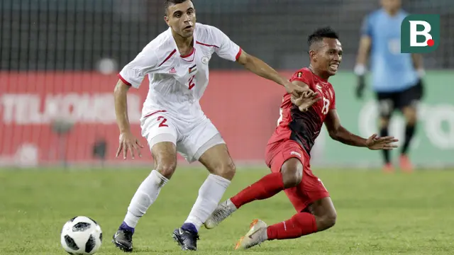 Sepak Bola : Indonesia Vs Palestina