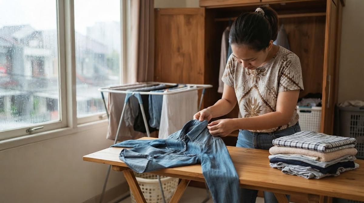 Cara Menjemur Baju saat Musim Hujan agar Cepat Kering dan Tidak Bau Apek