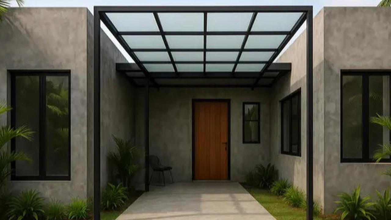 Ada 7 Tren Rumah Tropis Modern dengan Kanopi Kaca, Ideal untuk Iklim Panas dan Lembap