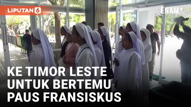 Biarawati NTT Berangkat ke Timor Leste Untuk Bertemu Paus Fransiskus