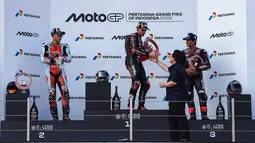 Marco Bezzecchi Juara, Media Italia Soroti Podium MotoGP Indonesia 2026