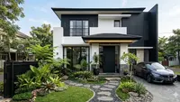 7 Gambar Rumah Minimalis Cat Hitam Putih yang Bikin Hunian Terlihat Mahal di 2026