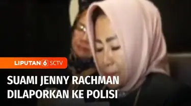 Artis lawas, Jenny Rachman laporkan suaminya Supradjarto ke Polres Metro Jakarta Selatan atas dugaan pemalsuan tanda tangan dan perselingkuhan. Meski sudah ditetapkan sebagai tersangka, polisi belum menahan sang suami.