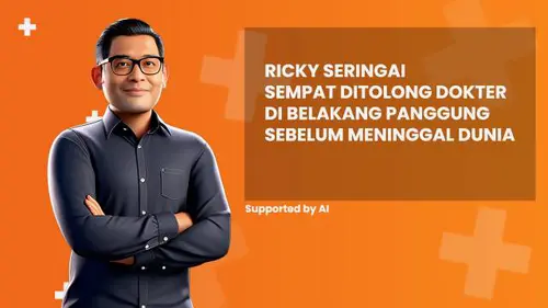 Ricky Seringai Sempat Ditolong Dokter di Belakang Panggung Sebelum Meninggal Dunia