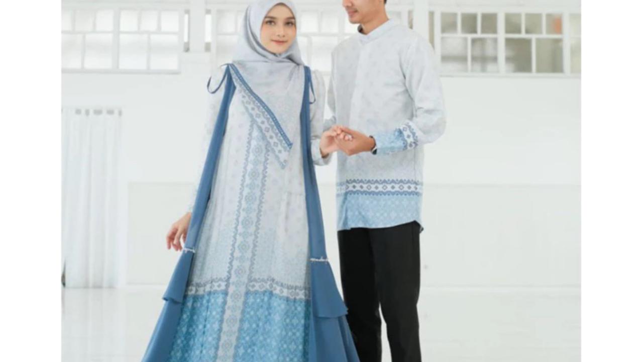 Gaya Lebaran 2025 Super Kekinian! Inspirasi Baju Couple Warna Ice Blue yang Bikin Semua Mata Tertuju pada Kamu!