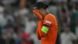 Belanda unggul terlebih dahulu melalui sepakan Xavi Simons. (OZAN KOSE / AFP)