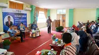 Kepala BKKBN, Hasto Wardoyo saat memberikan kuliah umum di Politeknik Kesehatan Pontianak, Jurusan Keperawatan Singkawang, Kalimantan Barat pada Senin (16/2/2020)