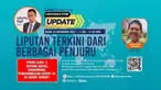 Liputan6 Update Rabu,  8 Desember 2021 pukul 11.00 WIB menyajikan laporan dari segala penjuru dengan tema PPKM Level 3 Nataru Batal, Bagaimana Pengendalian Covid-19 di Akhir Tahun?