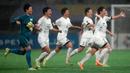 Kemenangan 2-1 tersebut membawa Naegohyang melaju ke babak final Liga Champions Asia Wanita 2026. Mereka akan berhadapan dengan tim Jepang, Tokyo Verdy dalam partai puncak. (AP Photo/Lee Jin-man)